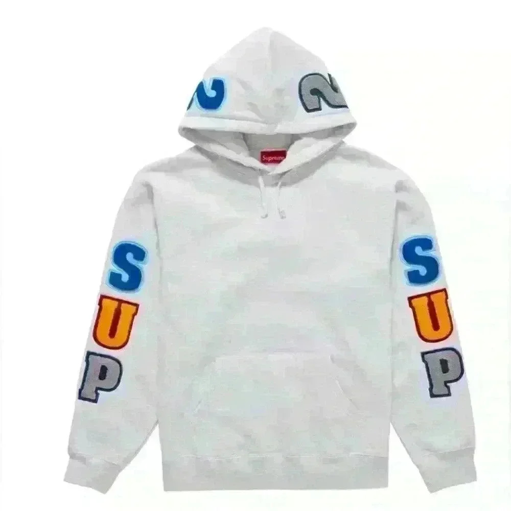 Supreme Team Chenille Hooded Sweatshirt - Picture 2 of 8